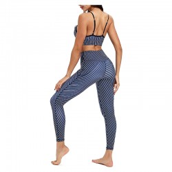 Women Color Print Yoga Set Women Color Print Yoga Set