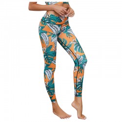 Women Color Print Yoga Set Women Color Print Yoga Set